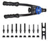 Astro Pneumatic Tool 1450 13" Plusnut and Extra-Long Rivet Nut Setter Kit Metric & SAE - MPR Tools & Equipment