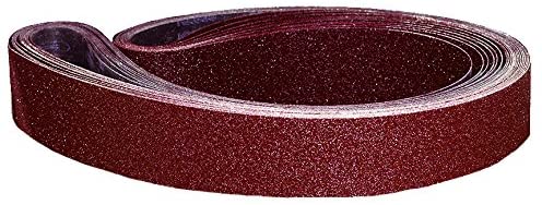 Astro Pneumatic Tool 3037100G 1/2" x 18" Sanding Belt, 10 Piece (100 Grit) - MPR Tools & Equipment