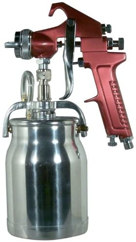 Astro Pneumatic Tool 4008 Spray Gun with Cup - Red Handle 1.8mm Nozzle - MPR Tools & Equipment