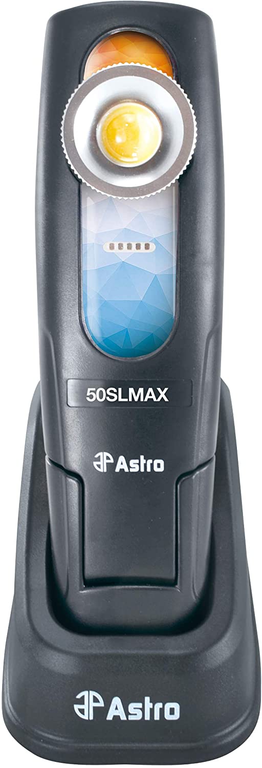 Astro Pneumatic Tool 50SLMAX Sunlight 500 Lumen Rechargeable Handheld Dual Temperature Color Match Light - MPR Tools & Equipment