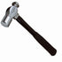 ATD Tools ATD-4039 24 oz Ball Pein Hammer with Fiberglass Handle, polished steel head - side angle view