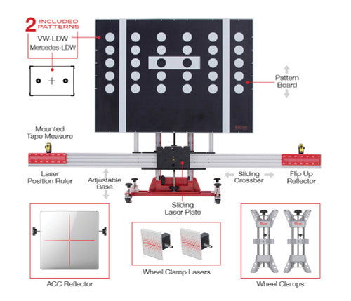 Autel ADASFRAMESP ADAS Frame Standard Package - MPR Tools & Equipment