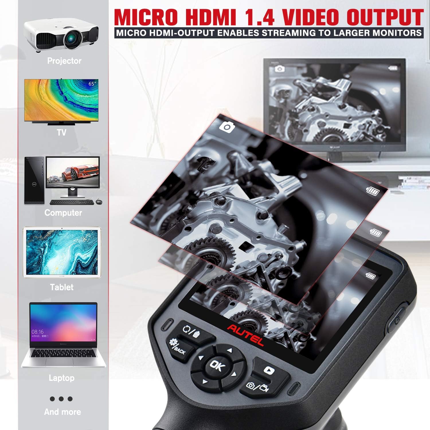 Autel (AULMV460) Autel MV460 Digital Inspection Videoscope