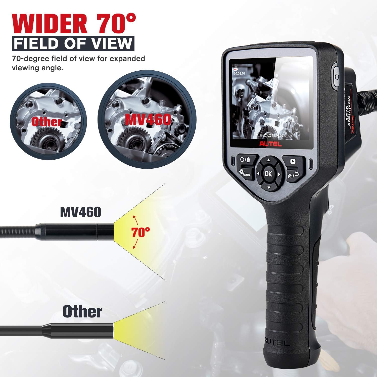 Autel (AULMV460) Autel MV460 Digital Inspection Videoscope