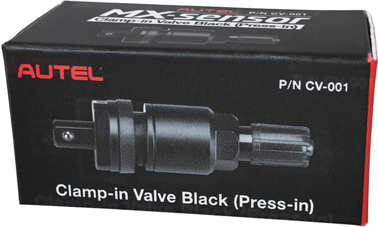 Autel CV-001 Black Metal Press-In Valve