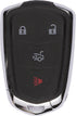 Autel IKEYGM4TP PREMIUM - 4-BUTTON IKEY, GM STYLE PROGRAMMABLE SMART KEY - PROGRAM WITH KM100 TABLET - MPR Tools & Equipment