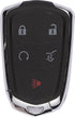 Autel IKEYGM5TPR PREMIUM - 5-BUTTON IKEY, GM STYLE PROGRAMMABLE SMART KEY - PROGRAM WITH KM100 TABLET - MPR Tools & Equipment