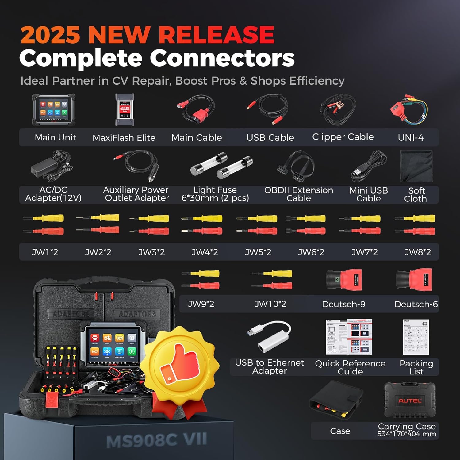 Autel MS908CV Diagnostic Scan Tool