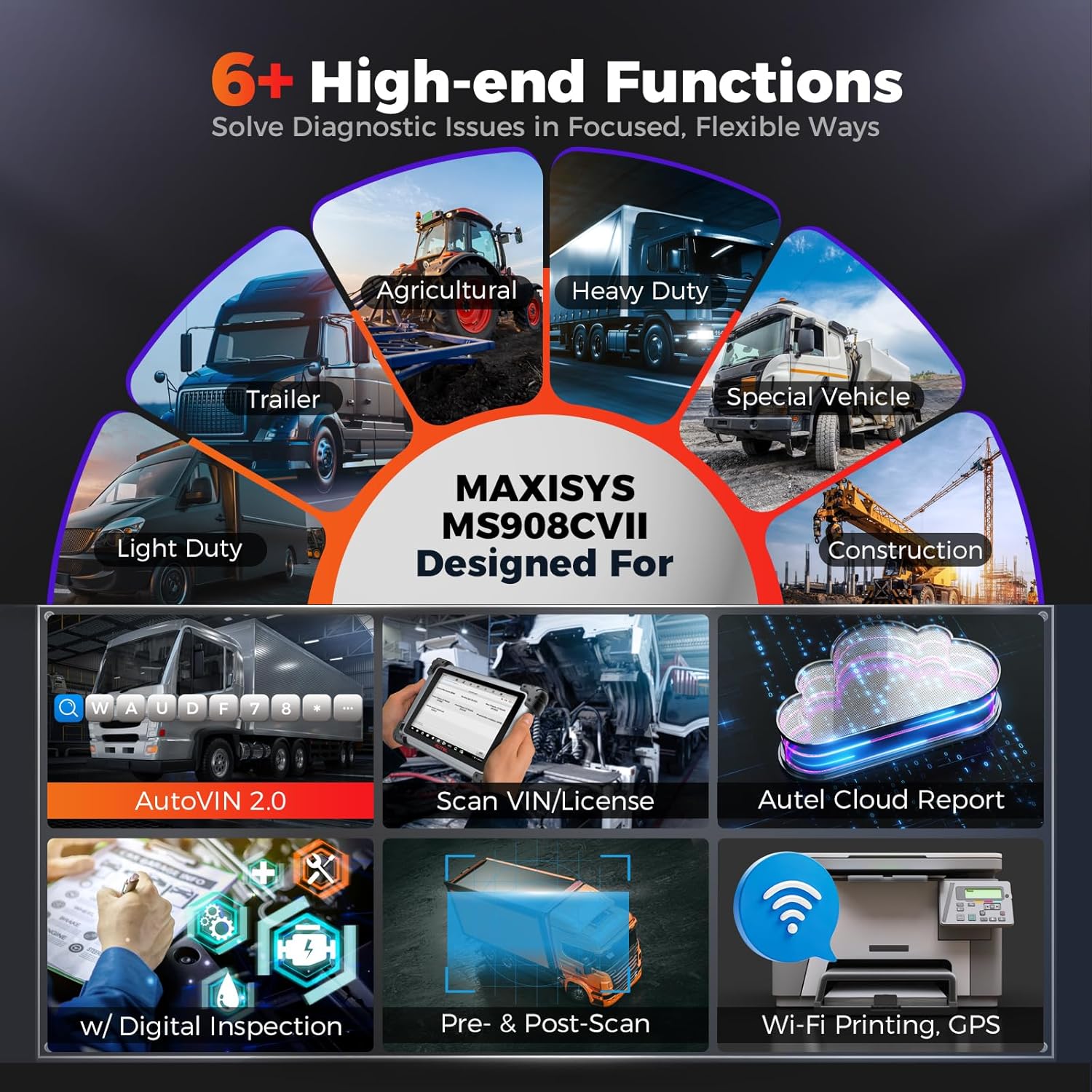 Autel MS908CV Diagnostic Scan Tool