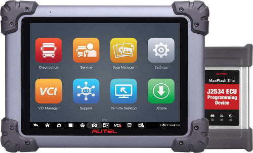 Autel MS908CVII MaxiSys MS908CVII Commercial Vehicle Diagnostic and Service Tablet with Class 1-9 Coverage - MPR Tools & Equipment