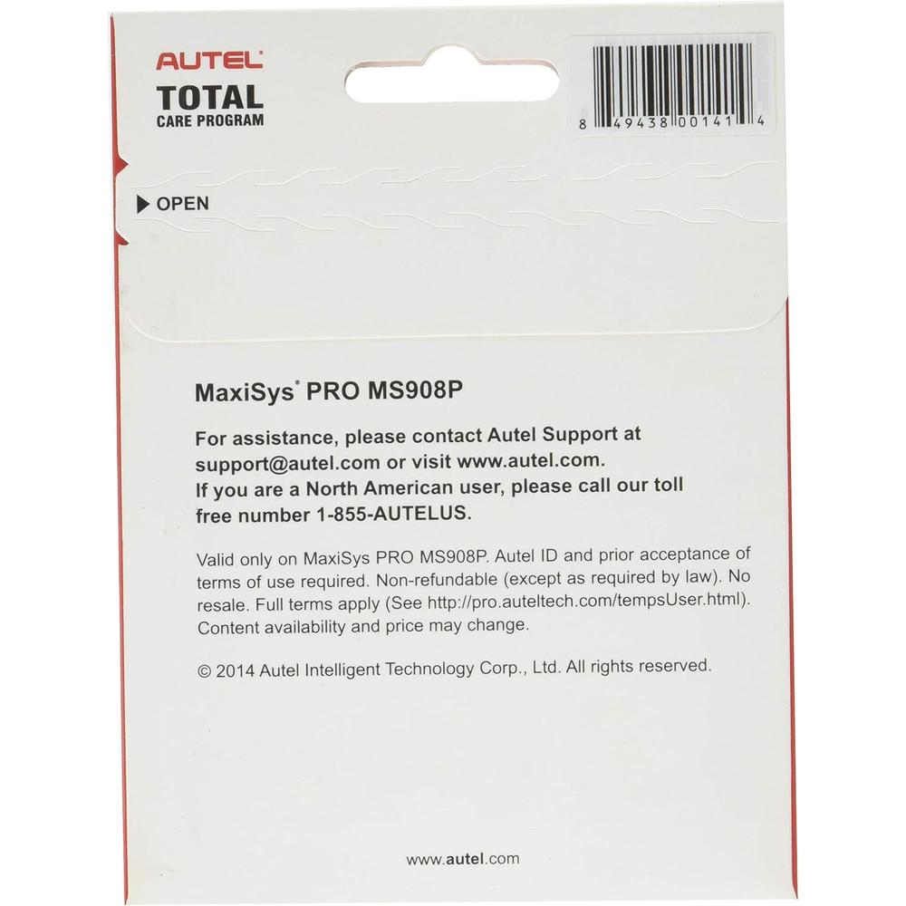 Autel MS908P-1YRUPDATE Scan Tool