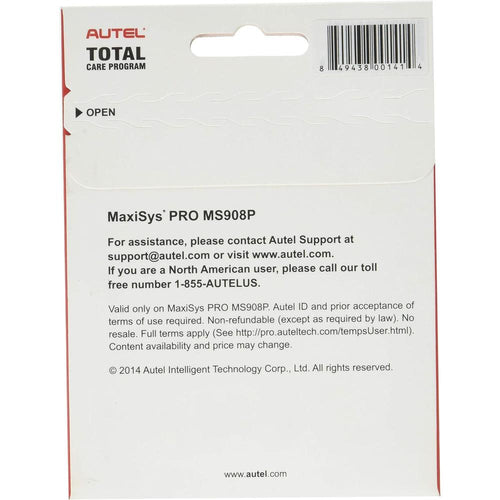 Autel MS908P-1YRUPDATE Scan Tool