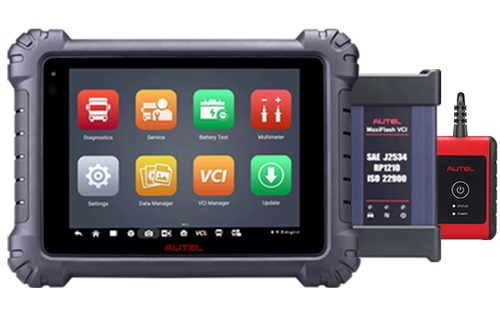 Autel MS909CV MaxiSYS Commercial Vehicle Diagnostics Tablet w/ wireless VCI/J2534 - MPR Tools & Equipment