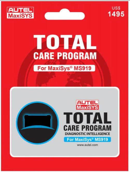 Autel MS9191YRUPDATE Total Care (TCP) for MS919 - MPR Tools & Equipment