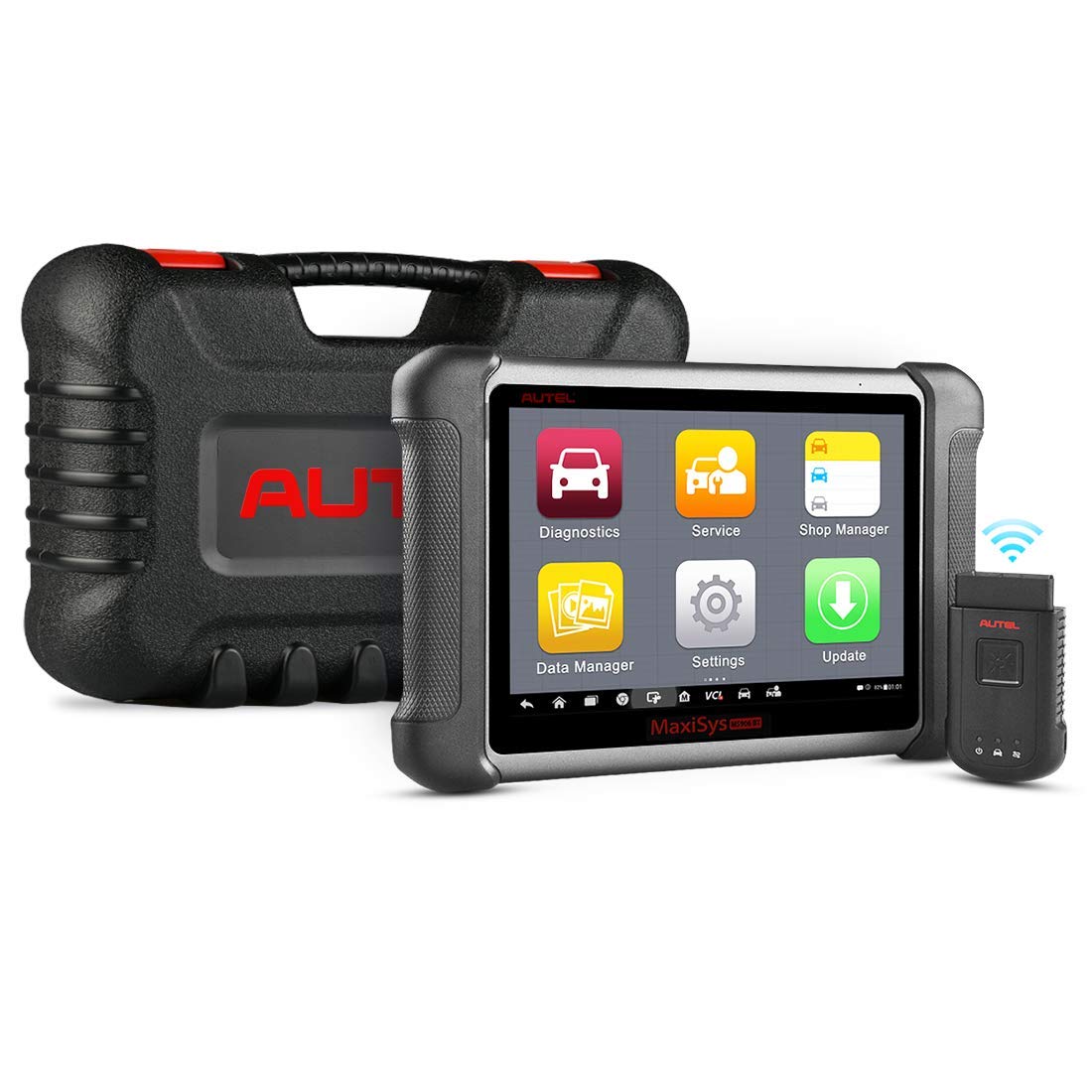 Autel Maxisys MS906BT Bluetooth Automotive Diagnostic Tool with OE-Level Diagnostics and ECU Coding Capability.Oil Reset Service.TPMS.EPB.ABS/SRS.SAS.DPF.Upgraded Version of DS808/MS906/MK808 - MPR Tools & Equipment