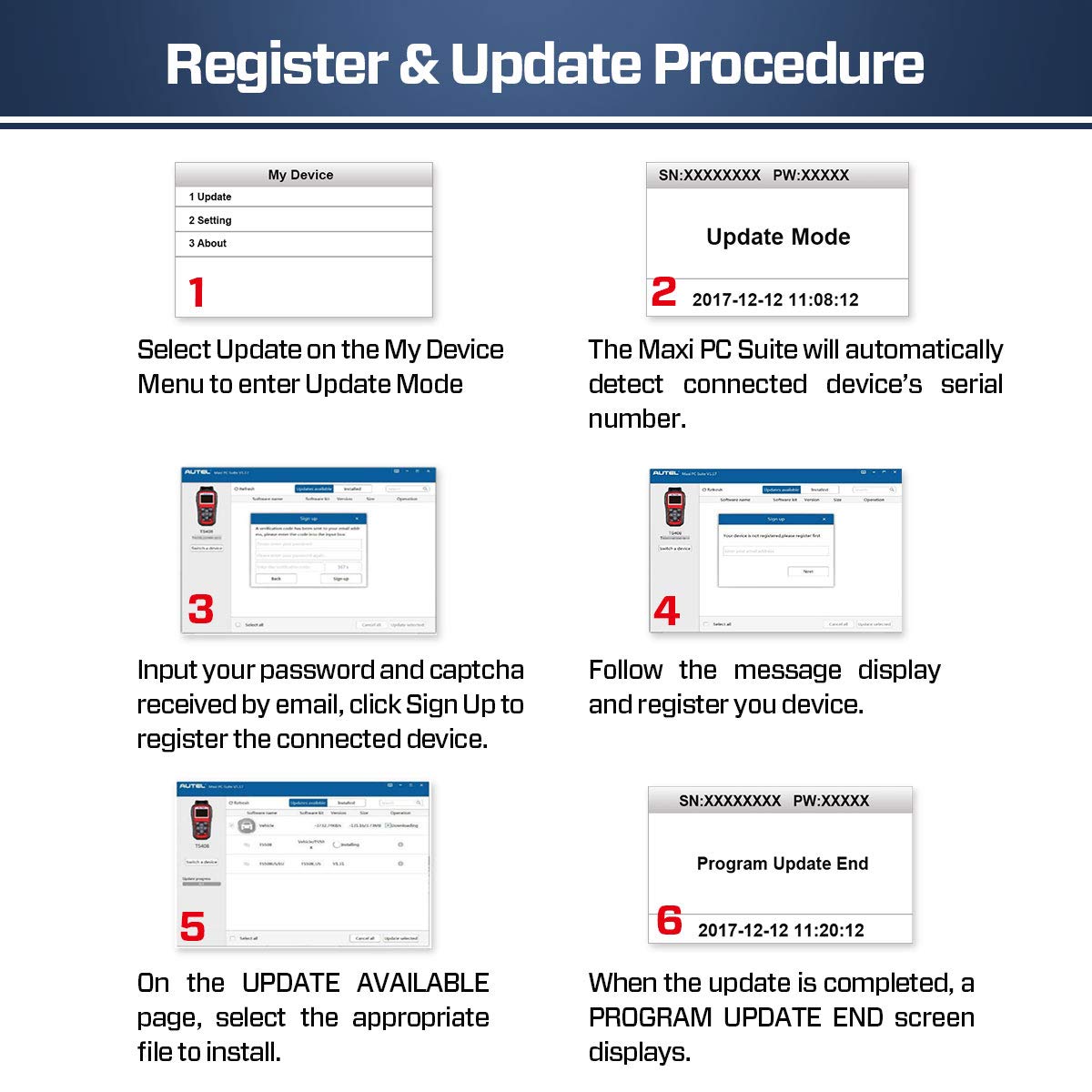 Autel TPMS Relearn Tool TS408. Upgraded Version of TS401. TPMS Reset. Sensor Activation. Program. Key Fob Testing. with Lifetime Update - MPR Tools & Equipment