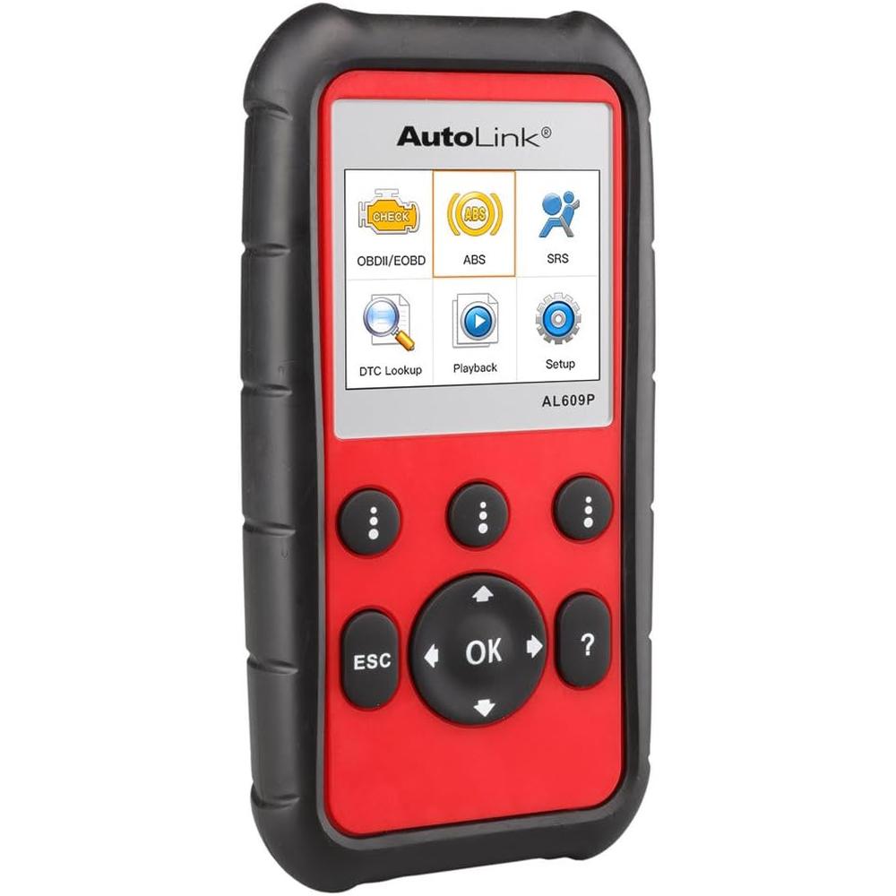 AutoLink AL609P Read and Erase Codes On Engine/SRS/ABS Systems, Updated Version of AL609, 1 Pack