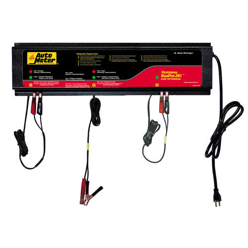 AutoMeter BUSPRO-361 3 STATION CHARGER, 10 AMPS/STATION, 120V, AGM - MPR Tools & Equipment