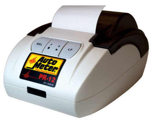 AutoMeter PR-12 INFRA RED EXTERNAL PRINTER, 12V - MPR Tools & Equipment