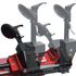 Coats CHD-9551 automated tool arm shown in multiple positions