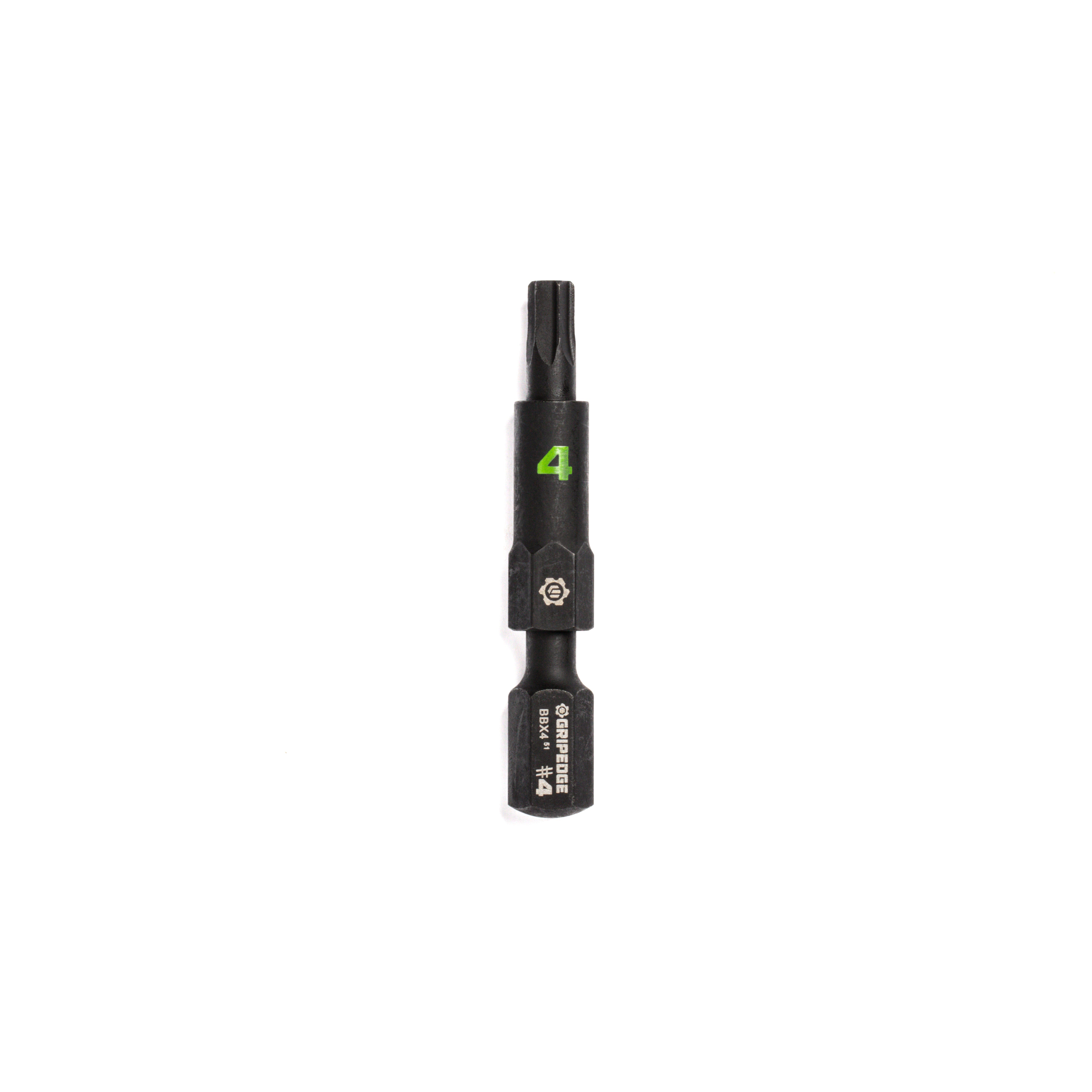 GripEdge BBX4 #4 G-FORS Broken Bolt and Stud Extractor, bi-directional non-tapered CR-MO steel, size 4