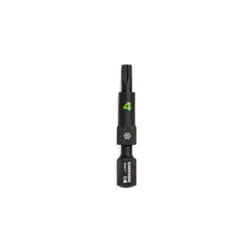 GripEdge BBX4 #4 G-FORS Broken Bolt and Stud Extractor, bi-directional non-tapered CR-MO steel, size 4