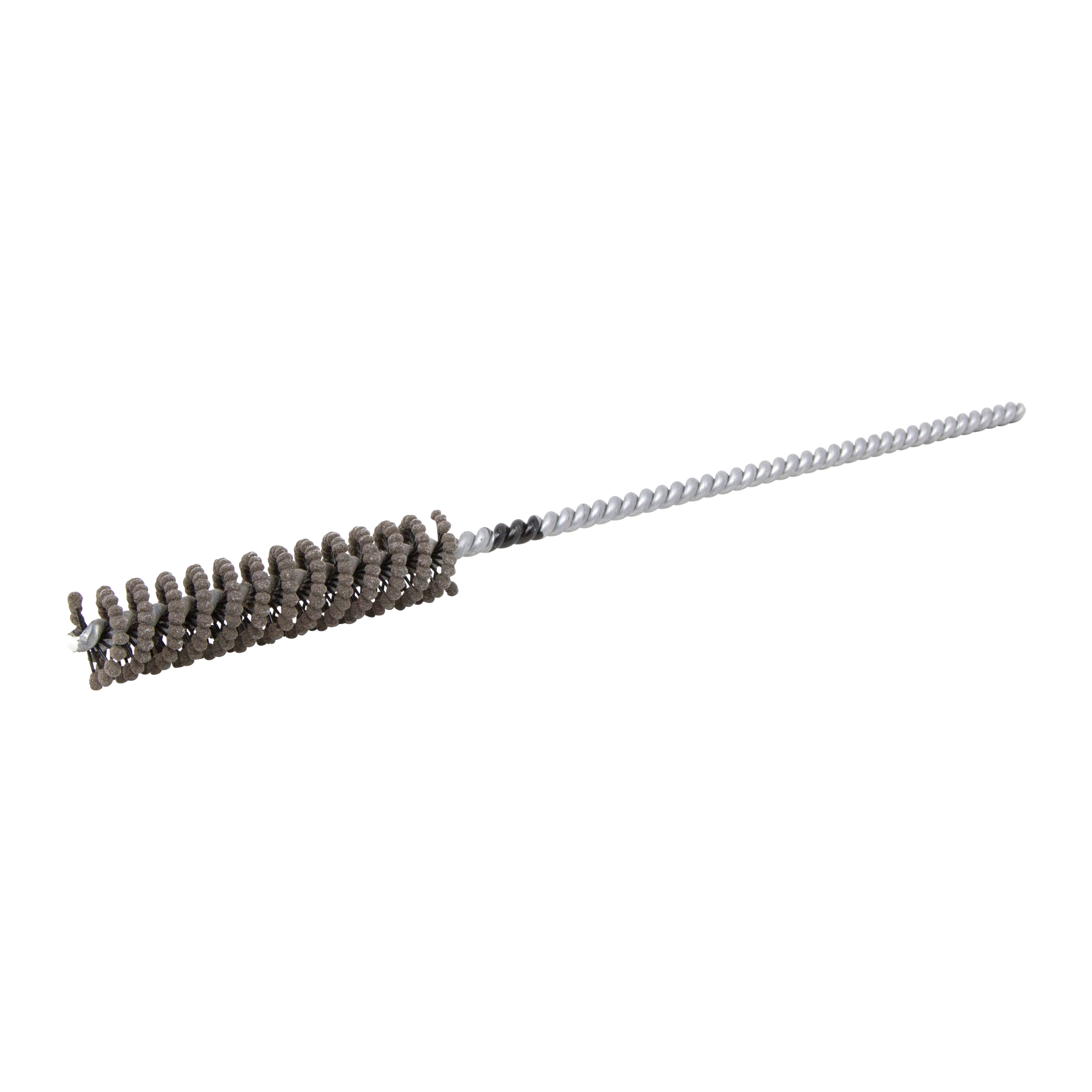BRM FLEX-HONE BC12320AO angled view showing abrasive globule section and twisted stem