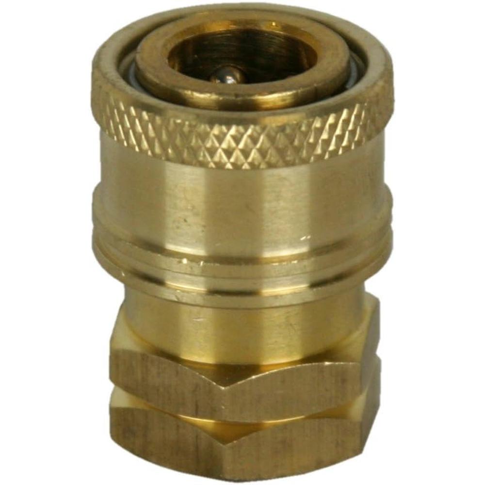 BE Power Equipment 85.300.102 COUPLER, 1/4"QC FNPT BRASS
