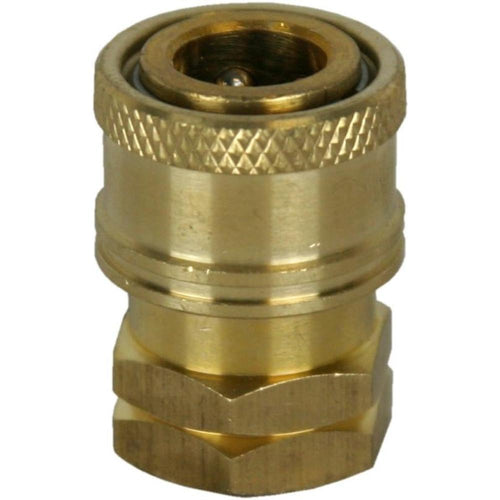 BE Power Equipment 85.300.102 COUPLER, 1/4"QC FNPT BRASS