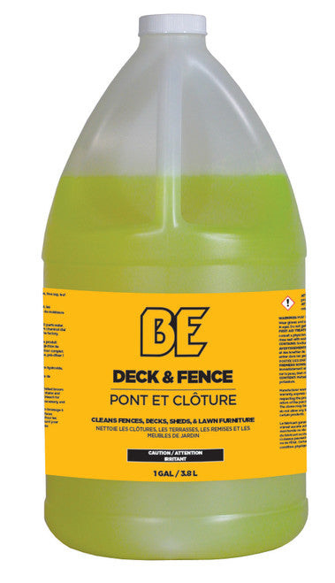 BE Power Equipment 85.490.052 DETERGENT, DECK/FENCE 1GL - MPR Tools & Equipment