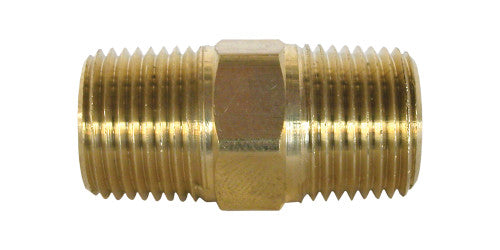 BE Power Equipment 85.705.004 NIPPLE, 1/4" HEX BRASS - MPR Tools & Equipment