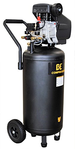 BE Power Equipment AC2020 Pressure AC2020 20 gal Vertical Compressor, 2.0 hp, 120V, Single Stage - MPR Tools & Equipment