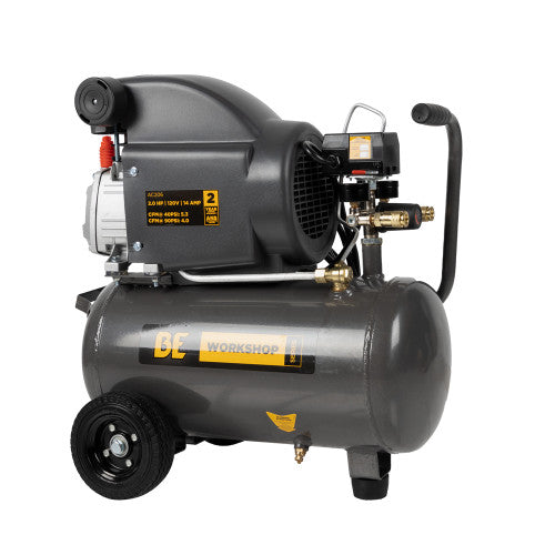 BE Power Equipment AC206 4 CFM @ 90 PSI - 4 CFM - 6 GALLON PORTABLE ELECTRIC AIR COMPRESSOR - MPR Tools & Equipment