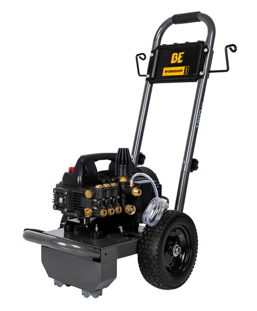 BE Power Equipment B1515EN 1500 PSI - 1.6 GPM ELECTRIC PRESSURE WASHER WITH 1.5 HP POWEREASE MOTOR & TRIPLEX PUMP - MPR Tools & Equipment