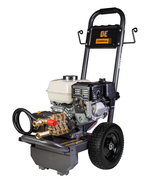 BE Power Equipment B2565HCS 2500 PSI - 3.0 GPM GAS PRESSURE WASHER WITH HONDA GX200 ENGINE & COMET TRIPLEX PUMP - MPR Tools & Equipment