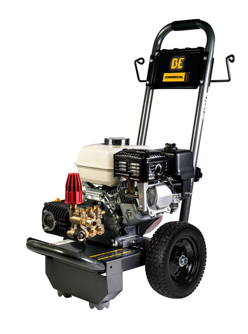 BE Power Equipment B2765HC 2700 PSI - 3.0 GPM GAS PRESSURE WASHER WITH HONDA GX200 ENGINE & COMET TRIPLEX PUMP - MPR Tools & Equipment