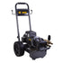 BE Power Equipment B2775EA 2,700 PSI - 3.5 GPM Electric Pressure Washer with Baldor Motor and AR Triplex Pump - MPR Tools & Equipment