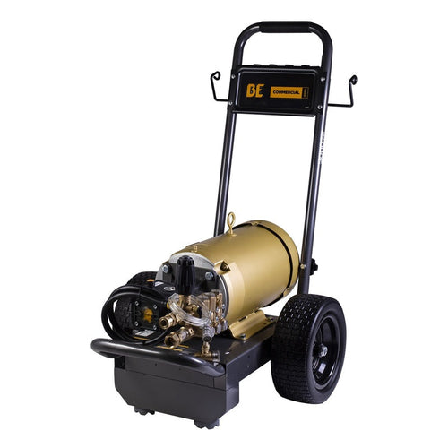 BE Power Equipment B3010E34AHE 3,000 PSI - 4.5 GPM Electric Pressure Washer with Baldor Motor and AR Triplex Pump - MPR Tools & Equipment