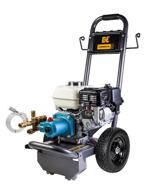 BE Power Equipment B3065HJ 3000 PSI - 2.7 GPM GAS PRESSURE WASHER WITH HONDA GX200 ENGINE & CAT TRIPLEX PUMP - MPR Tools & Equipment