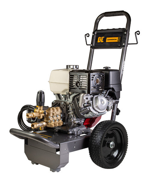 BE Power Equipment B4013HCS 4000 PSI - 4.0 GPM GAS PRESSURE WASHER WITH HONDA GX390 ENGINE & COMET TRIPLEX PUMP - MPR Tools & Equipment