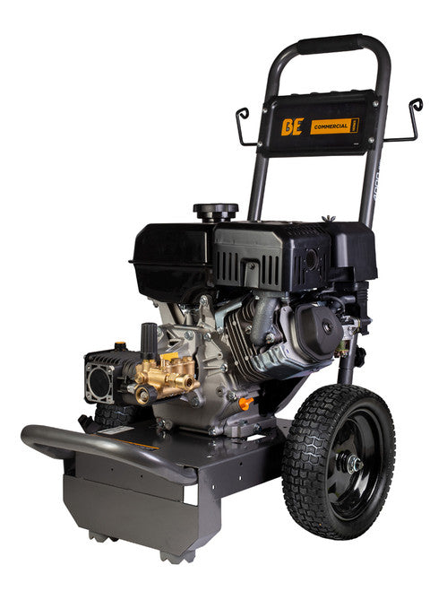 BE Power Equipment B4015RA 4000 PSI - 4.0 GPM GAS PRESSURE WASHER WITH POWEREASE 420 ENGINE & AR TRIPLEX PUMP - MPR Tools & Equipment