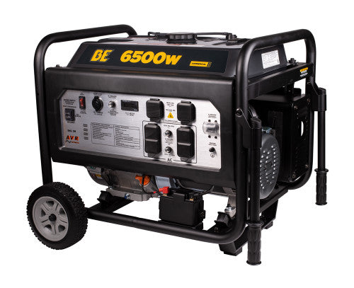 BE Power Equipment BE-6500ER 6500 Watt Electric Start Generator - MPR Tools & Equipment