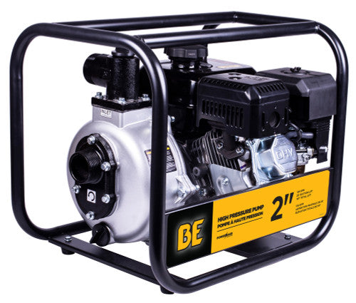 BE Power Equipment HP-2070R 2" HIGH-PRESSURE WATER TRANSFER PUMP WITH POWEREASE 225CC ENGINE - MPR Tools & Equipment