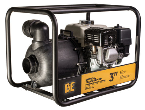 BE Power Equipment NP-3065HR 3" CHEMICAL TRANSFER PUMP WITH HONDA GX200 ENGINE, 265 GPM - MPR Tools & Equipment