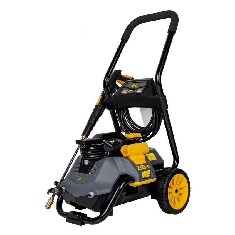 BE Power Equipment P2314EN 2,300 PSI - 1.7 GPM Electric Pressure Washer with Powerease Motor and AR Axial Pump - MPR Tools & Equipment