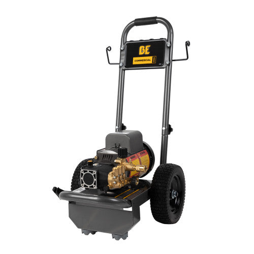 BE Power Equipment PE-1115EW1A 1100 PSI - 2.0 GPM ELECTRIC PRESSURE WASHER WITH 1.5 HP BALDOR MOTOR & AR TRIPLEX PUMP - MPR Tools & Equipment