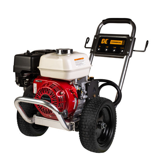 BE Power Equipment PE-2565HWAARSP 2700 PSI - 3.0 GPM GAS PRESSURE WASHER WITH HONDA GX200 ENGINE & AR TRIPLEX PUMP - MPR Tools & Equipment