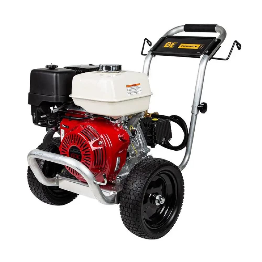 BE Power Equipment PE-4013HWPAGEN 4000 PSI - 4.0 GPM GAS PRESSURE WASHER WITH HONDA GX390 ENGINE & GENERAL TRIPLEX PUMP