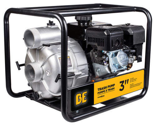 BE Power Equipment TP-3070R 3" SEMI-TRASH TRANSFER PUMP WITH POWEREASE 225 ENGINE, 264 GPM - MPR Tools & Equipment