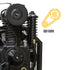 BE Power Equipment AC1330HEB2 Gas Air Compressor - Two Stage Belt Drive pump detail
